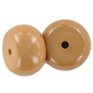 Washer beige 25x15 mm