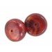 cabochon facettes améthyste-noir 30 mm