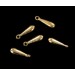 pendantif doré 12x3 mm
