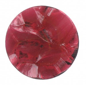 Round "rock" fuchsia cabochon 25 mm