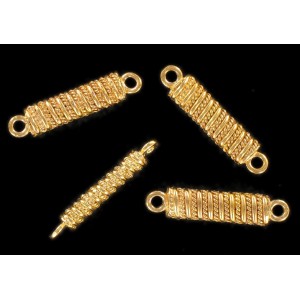 barrette dorée 27x6 mm