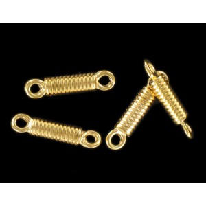 Gilded link 23x5 mm