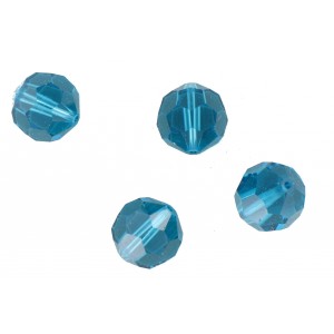 SWAROSKI bead, blue zircon, 13 mm