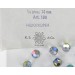 Perle SWAROVSKI héliotrope II 14mm