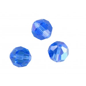 Perle SWAROVSKI saphir AB 14mm