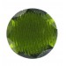Cabochon rond strié olivine 18mm