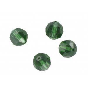 Perle SWAROVSKI green turmaline 12mm