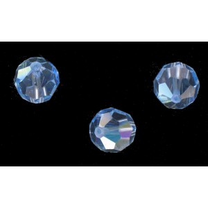 SWAROSKI bead, aquamarine AB, 14 mm