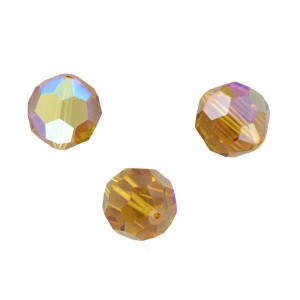 Perle SWAROVSKI topaze AB 16mm