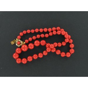 Collier chute corail 