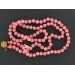 Collier droit rose 