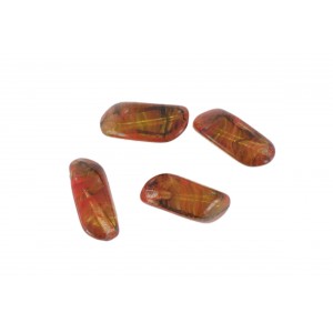 Baroque bead topaz 16x8 mm