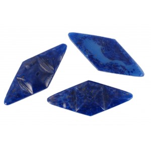 Cabochon losange lapis-lazuli 36x15 mm
