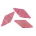 Cabochon losange rose 36x15 mm