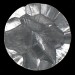 Cabochon rond "rocher" hématite 35 mm