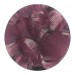 Round "rock" amethyst cabochon 35 mm