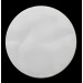 Round "rock" crystal mat cabochon 35 mm