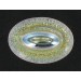 Oval cabochon crystal AB 25x18 mm