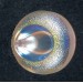 Oval cabochon crystal AB 25x18 mm