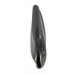 Pear pendant black 40x20 mm