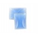 Rectangle domed cabochon moonshine blue 24x17 mm
