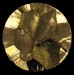 Cabochon rond "rocher" bronze 35 mm