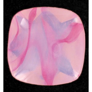 carré arrondi culassé rose 22 mm