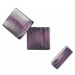 Square cabochon black white 16 mm