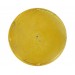Round enamelled brass plaque topaze 77 mm