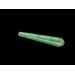 Spotted pendant with aventurine, blind hole, green 48x8 mm