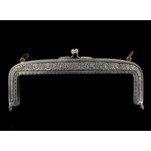 Clasp for handbag, 155x61 mm