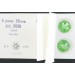 Cabochon rond Swarovski à facettes taillées, péridot 20 mm