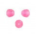 Perle taillée bouton de rose, rose 10 mm