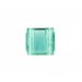 Two holes stone with embossed striations pattern, zircon 21x24 mm