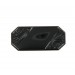 Octogone avec arabesques et son plateau brut, noir 41x18 mm