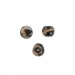 Baroque bead with aventurine, black 10 mm
